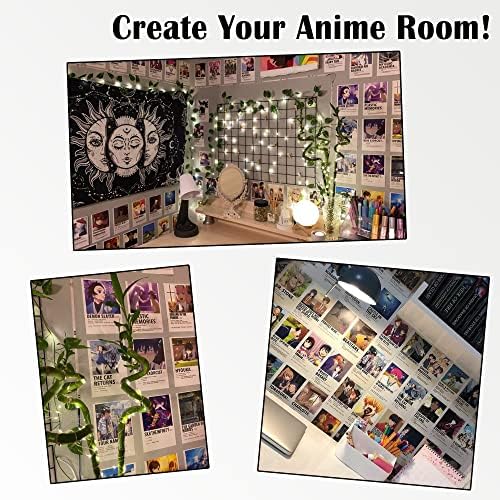 Anime plakati za anime zidne dekor estetske stvari, slatke anime stvari za anime dekor za spavaću sobu, anime zidni kolaž