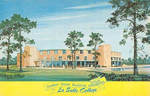 Philadelphia Pennsylvania la Salle College Street View Vintage razglednice K56974