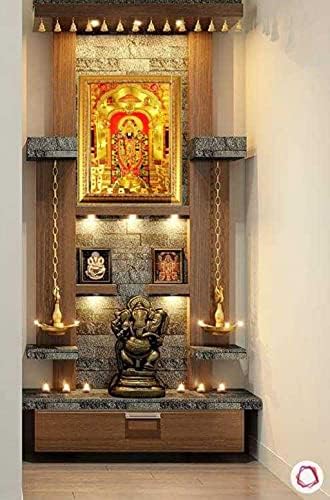 Suninow Wood Tirupati Balaji foto okvir | Okviri za fotografije Boga | Lord Venkateswara foto okvir | Tirupati balaji lakshmi