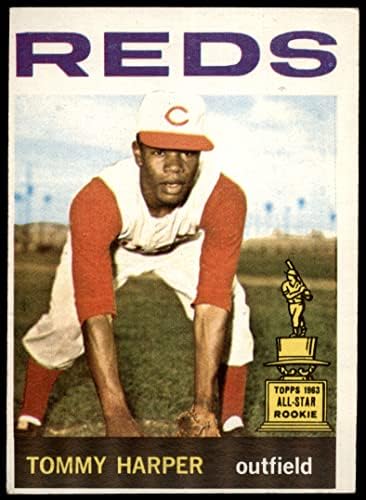 1964. Topps 330 Tommy Harper Cincinnati Reds Dean's Cards 2 - Dobre crvene boje