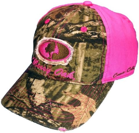 Vruće ružičasta maskirna kapa od mahovine s jarko ružičastom ženskom maskirnom bejzbolskom kapom