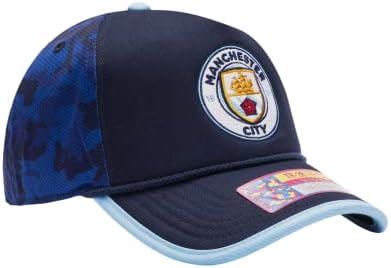 Nogometna kapa u stilu kamiondžija s podesivim patentnim zatvaračem Manchester grad ' 1 ' u tamnoplavoj boji