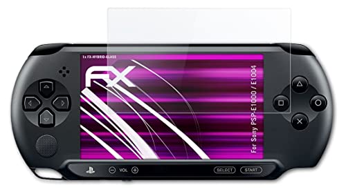 ATFOLIX plastično staklo Zaštitni film Kompatibilan sa Sony PSP-E1000 / E1004 Staklo zaštitnik, 9h hibrid-staklena fx staklena
