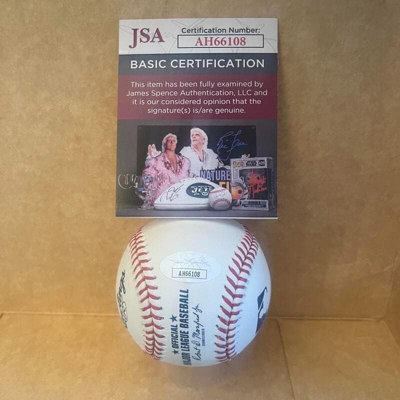 Lee Elia Phillies/Cubs potpisali su auto M.L. Baseball JSA AH66108