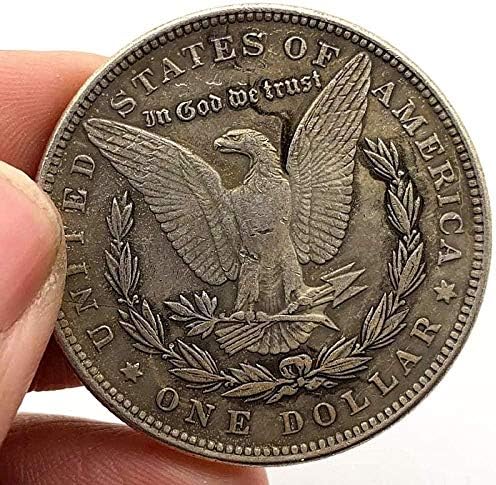 1921. Wandering Coins Halloween Antique Antique bakar stari srebrni prigodni novčić copysouvenir novorođenčad novčić poklon
