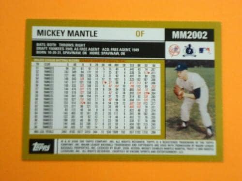 Mickey Mantle 2006 Topps kartica MM2002 Yankees - BASEBALE KARTICE