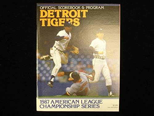 1987. serija američke lige Twins @ Tigers Program - MLB programi