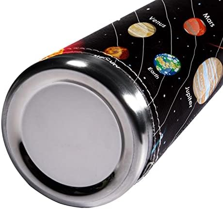 Šalica za kavu, termos, šalica za putničke kave, termos za topla pića, termos za kavu, svemirski planet zvjezdani uzorak