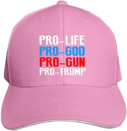 Pro Bože, Prof Life, Pro Gun, Pro Trump Baseball CAP Men's Denim kapica za pranje podesivih žena Sunca kapeta