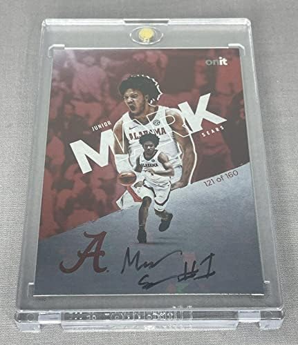 Mark Sears 2023 Alabama Crimson Tide Basketball Auto Card od strane ONit ~ Potpisano - Autografirani fakultetske košarke
