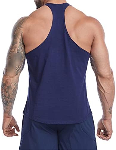 Muški y-back mišićni tenk vrhovi bez rukava bez rukava za vježbanje za vježbanje košulje fitnes trening cool atletski prsluci