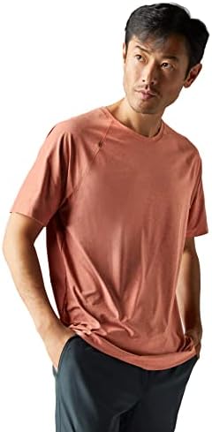 Rhone muška kraljevska košulja za vježbanje kratkog rukava, antidor, vlaženje, brza suha tehnologija