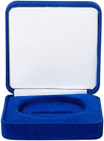 Saint Michael Arhanđel Challenge Coin i Blue Velvet Box