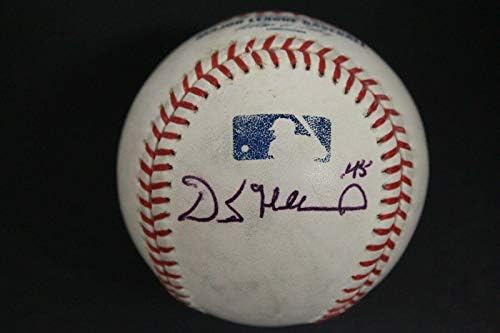 Derek Holland Texas Rangers San Francisco Giants potpisao autogram MLB bejzbol - Autografirani bejzbol