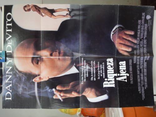 Originalni španjolski filmski plakat drugih ljudi Novac Riqueza ajena Danny Devito Gregory Peck Norman Jewison