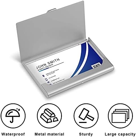 & Poslovni držač osobne iskaznice & profesionalni organizator Metalnih džepova za personalizirane kartice