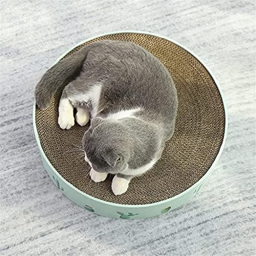 ; Okrugli tip mačke mačja metvica daska za grebanje strugač za nokte prostirka krevet igračka mačji strugač valoviti papir